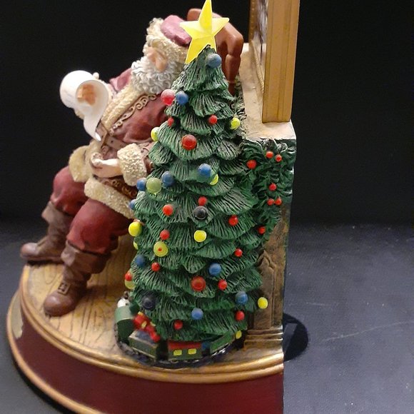 Thomas Kinkade The Joy of Christmas Santa - Picture 6 of 9